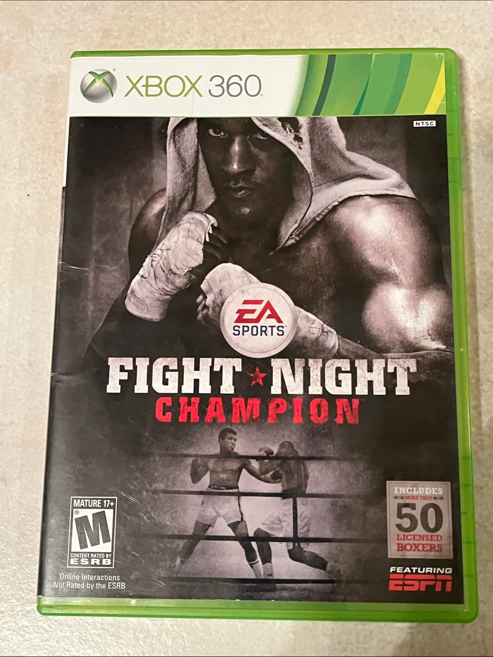 Xbox 360 Video Game "Fight Night Champion" Pre-Owned
